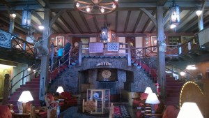 La Hall dell'hotel "El Rancho"